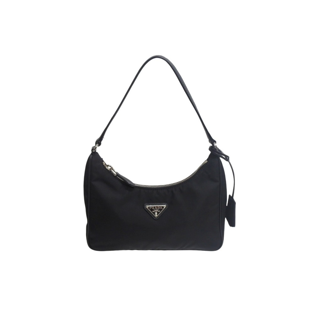 Prada Hobo Re-Edition 2000 Handbag Nylon Black